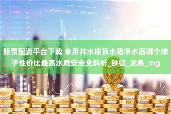 股票配资平台下载 家用井水楼顶水箱净水器哪个牌子性价比最高水质安全全解析_铁锰_龙泉_mg